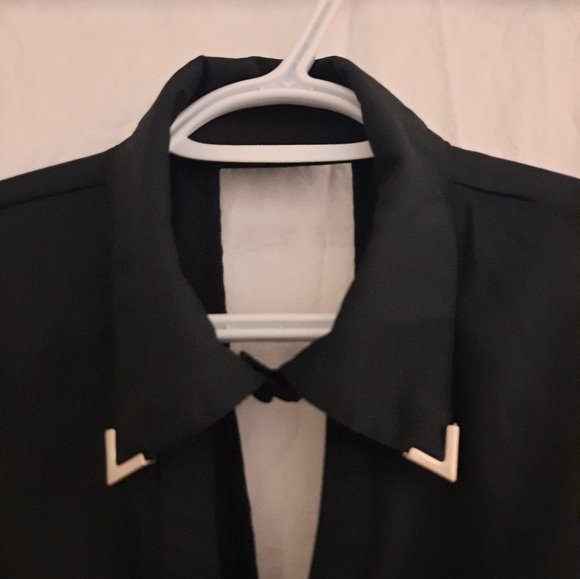 Pixie+Diamond, Midi dress Sz 12, Black - Picture 5 of 6